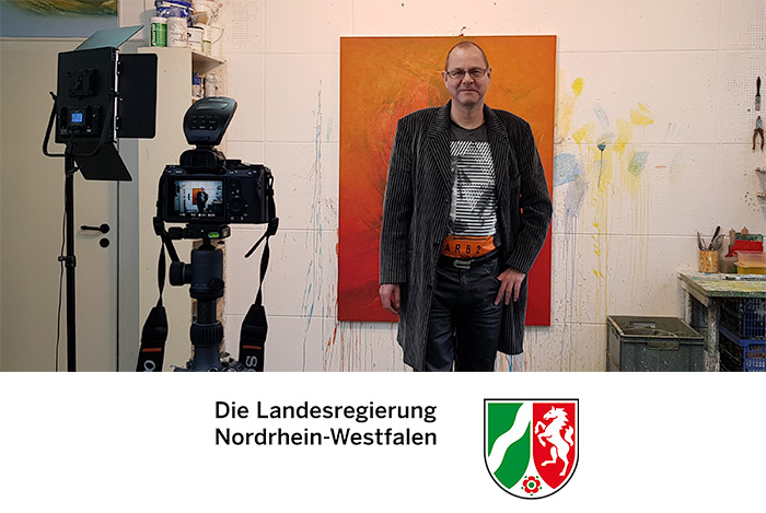 Bilder vom Videodreh Bildmaterial Videodreh